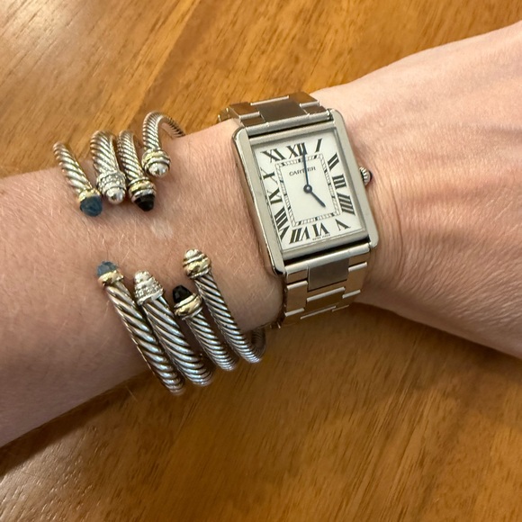 Cartier Tank Solo Large Stainless Steel Watch - Picture 10 of 10